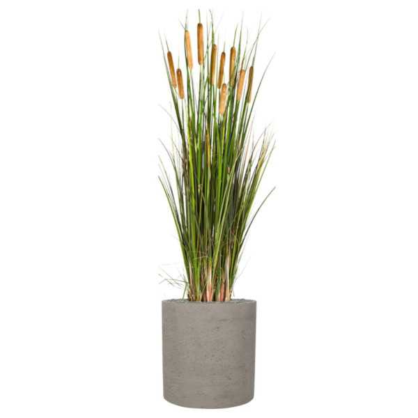 POT DE FLEUR MAX GRIS DELAVE
