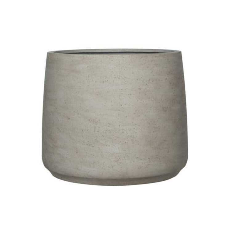 POT DE FLEUR JUMBO PATT BLANC DELAVE