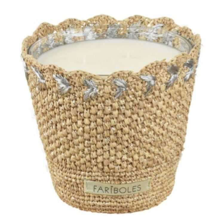 CANDLE RAFFIA AMBER SHAMAN 400G