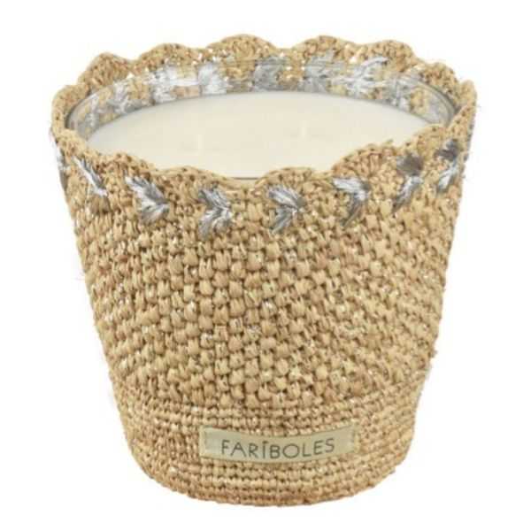 CANDLE RAFFIA AMBER SHAMAN 400G
