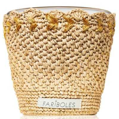 BOUGIE RAFFIA SANTAL PALACE 400G
