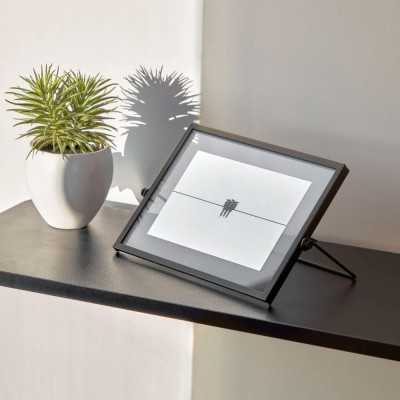 CADRE PHOTO ZORAIDA METAL NOIR 2