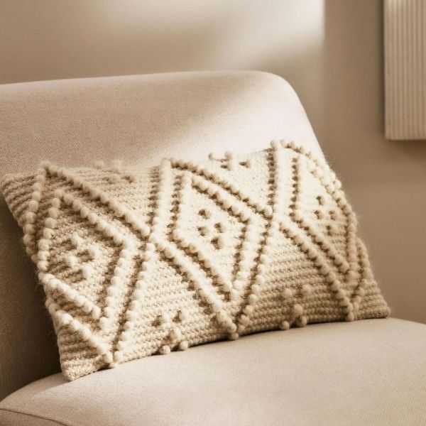HOUSSE DE COUSSIN VIANNEY 100% COTON