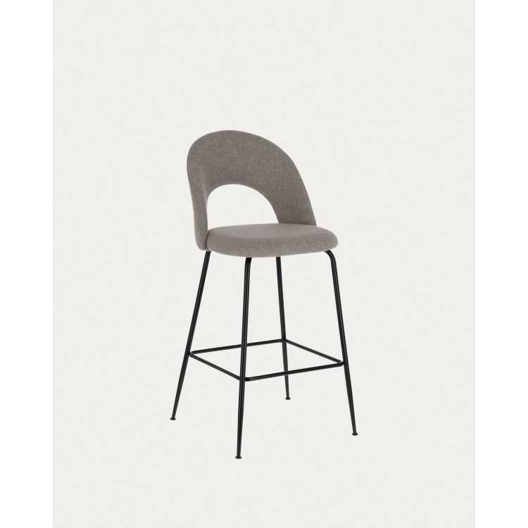 MAHALIA STOOL LIGHT GRAY HEIGHT 63 CM