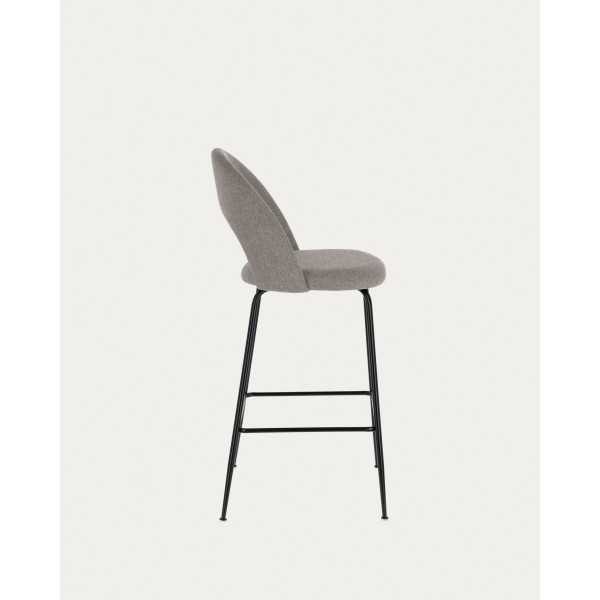 BANCO MAHALIA CINZA CLARO ALTURA 63 CM