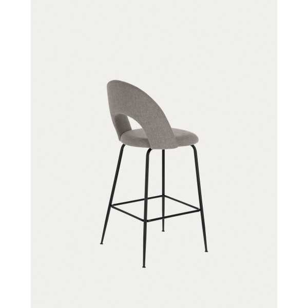 MAHALIA STOOL LIGHT GRAY HEIGHT 63 CM