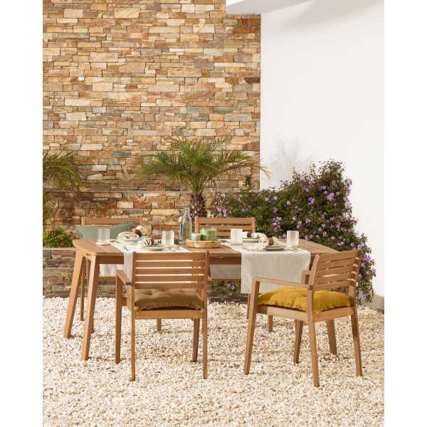 HANZEL GARDEN CHAIR IN 100% FSC SOLID...