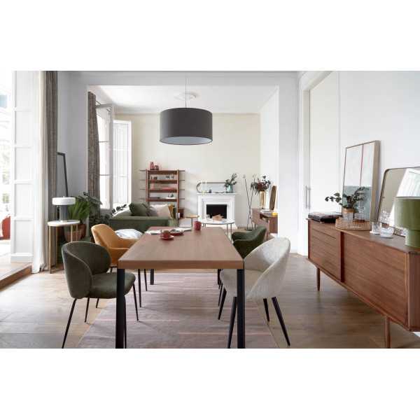 MAEL CHAIR IN BEIGE CHENILLE AND...