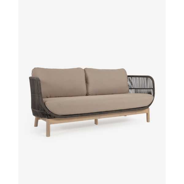 CATALINA 3-SEAT SOFA IN GREEN ROPE...