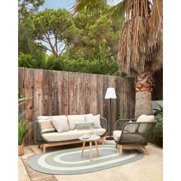 CATALINA 3-SEAT SOFA IN GREEN ROPE...