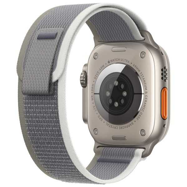 APPLE WATCH ULTRA 2 GPS + CELLULAR GREY TRAIL LOOP S/M 49MM TITANIUM GREEN