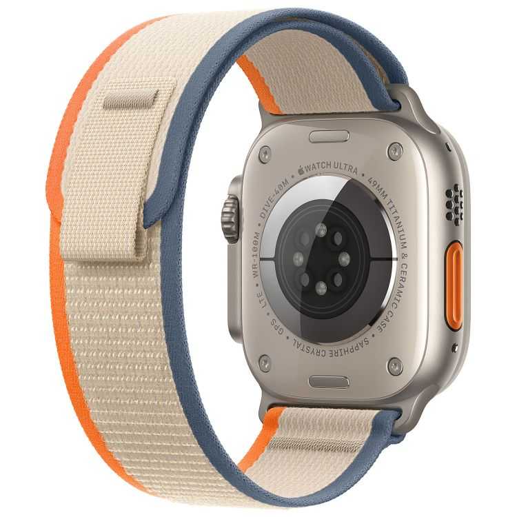 APPLE WATCH ULTRA 2 GPS + CELLULAR, 49MM TITANIUM CASE WITH ORANGE/BE