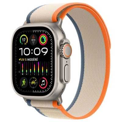 APPLE WATCH ULTRA 2 GPS + CELLULAR, 49MM TITANIUM CASE WITH ORANGE/BE 2