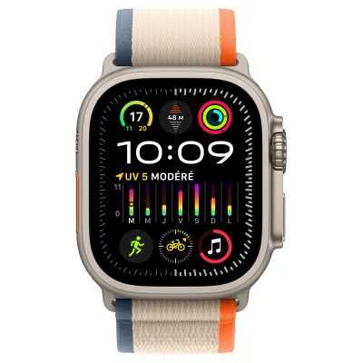 APPLE WATCH ULTRA 2 GPS + CELLULAR, 49MM TITANIUM CASE WITH ORANGE/BE