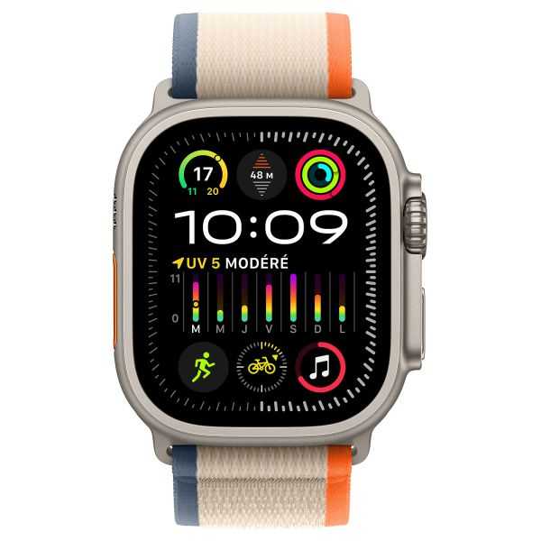 APPLE WATCH ULTRA 2 GPS + CELLULAR, 49MM TITANIUM CASE WITH ORANGE/BE