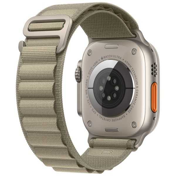APPLE WATCH ULTRA 2 GPS + CELLULAR 49MM OLIVE ALPINE S LOOP AND TITANIUM 
