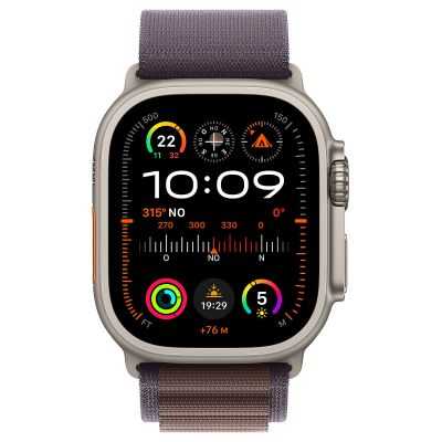 APPLE WATCH ULTRA 2 GPS + CELLULAR, 49MM TITANIUM CASE WITH INDIGO AL