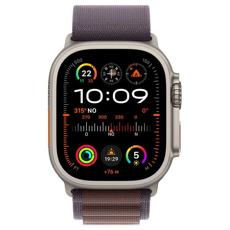 APPLE WATCH ULTRA 2 GPS + CELLULAR, 49MM TITANIUM CASE WITH INDIGO AL