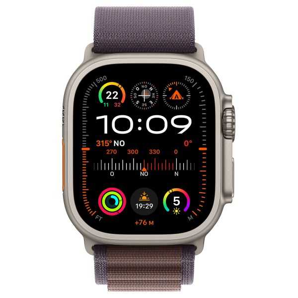 APPLE WATCH ULTRA 2 GPS + CELLULAR, 49MM TITANIUM CASE WITH INDIGO AL
