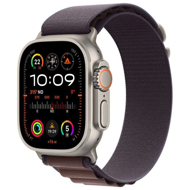APPLE WATCH ULTRA 2 GPS + CELLULAR, 49MM TITANIUM CASE WITH INDIGO AL