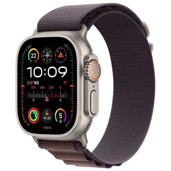 APPLE WATCH ULTRA 2 GPS + CELLULAR, 49MM TITANIUM CASE WITH INDIGO AL