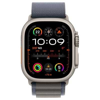 APPLE WATCH ULTRA 2 GPS + CELLULAR, 49MM TITANIUM CASE WITH BLUE ALPI
