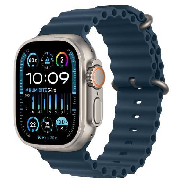 APPLE WATCH ULTRA 2 GPS + CELLULAR BLUE OCEAN BAND 49MM TITANIUM