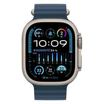 APPLE WATCH ULTRA 2 GPS + CELLULAR, 49MM TITANIUM CASE WITH BLUE OCEA