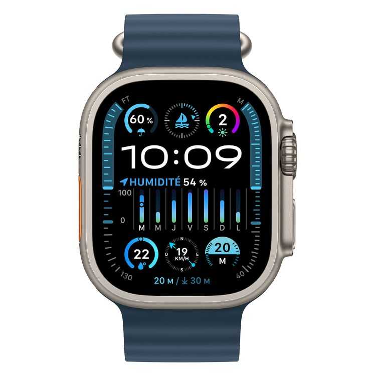 APPLE WATCH ULTRA 2 GPS + CELLULAR BLUE OCEAN BAND 49MM TITANIUM