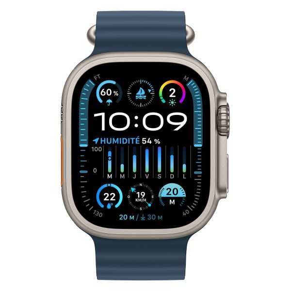 APPLE WATCH ULTRA 2 GPS + CELLULAR BLUE OCEAN BAND 49MM TITANIUM