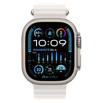 APPLE WATCH ULTRA 2 GPS + CELLULAR, 49MM TITANIUM CASE WITH WHITE OCE