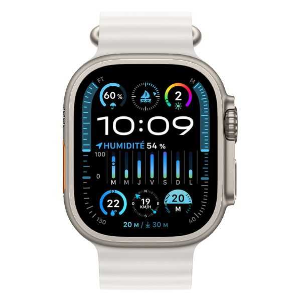 APPLE WATCH ULTRA 2 GPS + CELLULAR, 49MM TITANIUM CASE WITH WHITE OCE