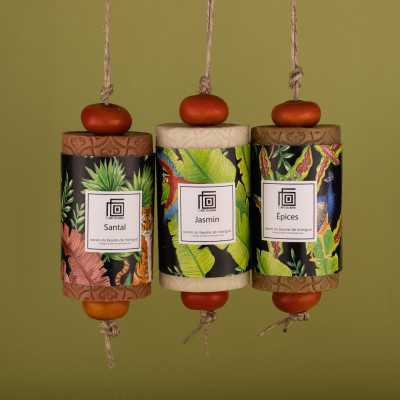 BOLSA DE CORDA BENGALI JASMIM