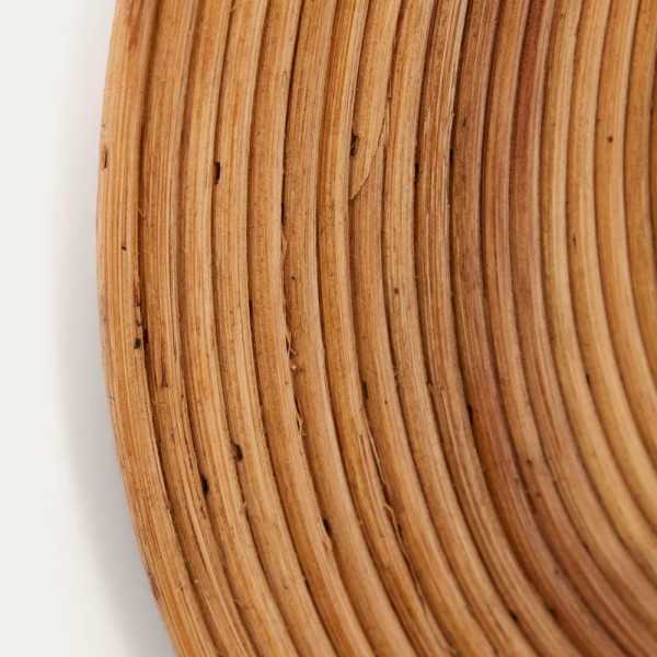 MIROIR ROND NALEA DIAM 60CM EN ROTIN