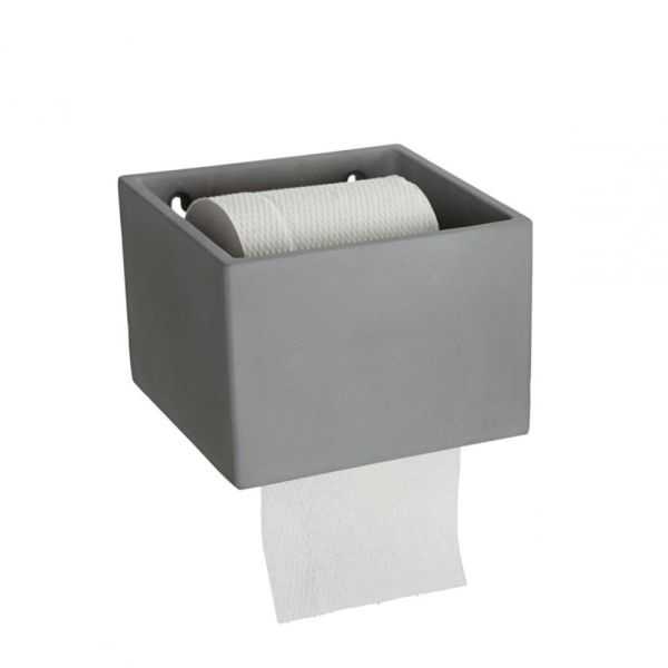 PORTA PAPEL HIGIÊNICO DE CIMENTO