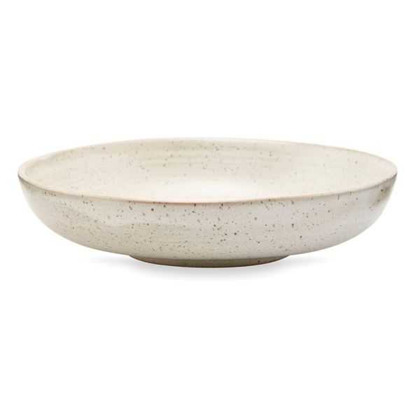 PRATO DE SOPA PION CINZA BRANCO