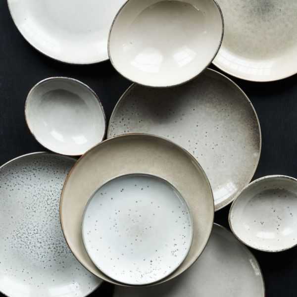 ASSIETTE A DESSERT LAKE GRIS