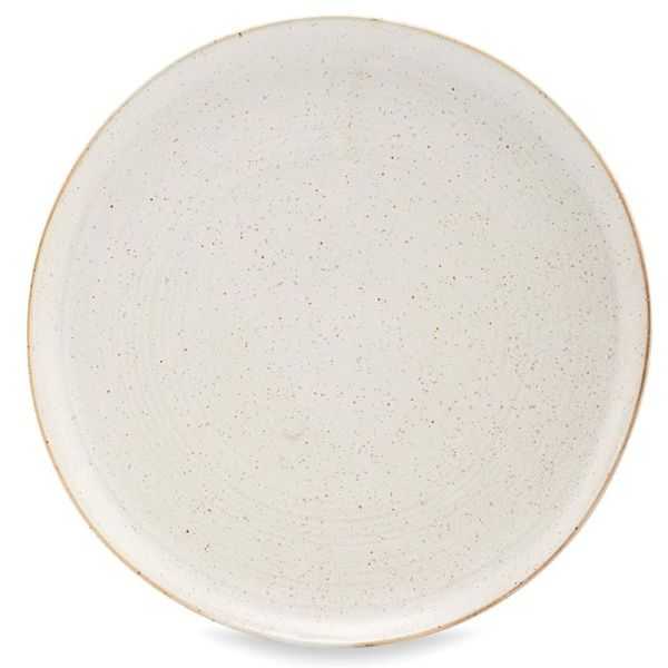 PRATO DE JANTAR PION 28,5CM CINZA BRANCO