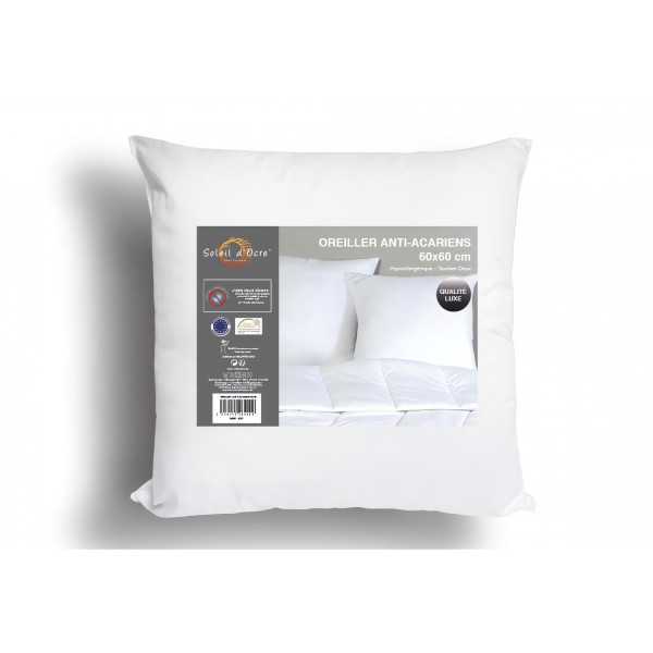 LUXURY ANTI MITE PILLOW 60X60