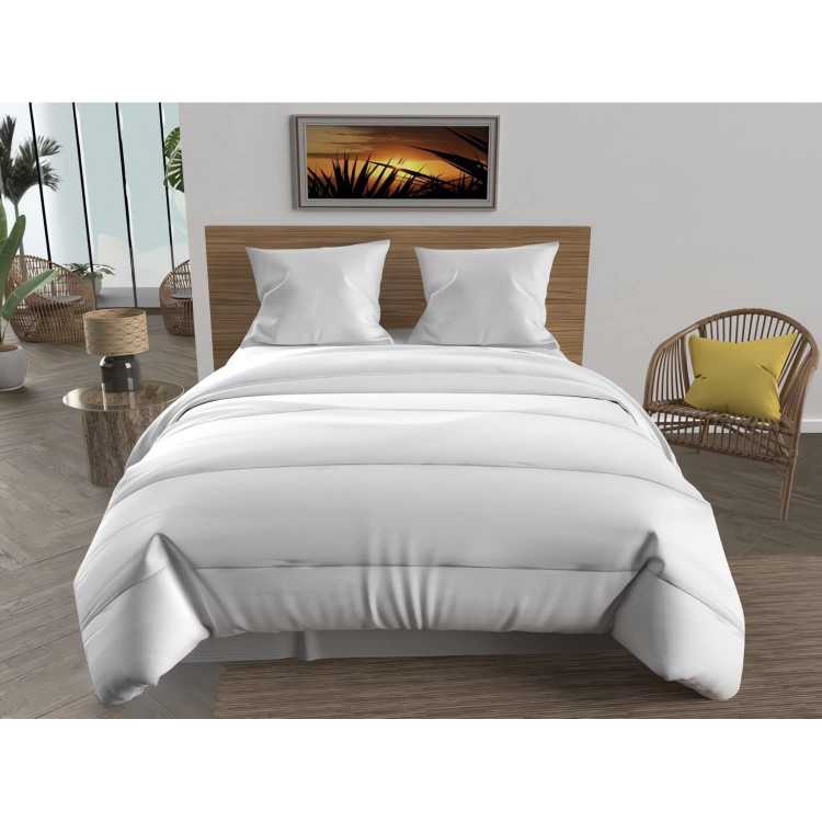 EDREDRE LUXO 220X240 CM BRANCO