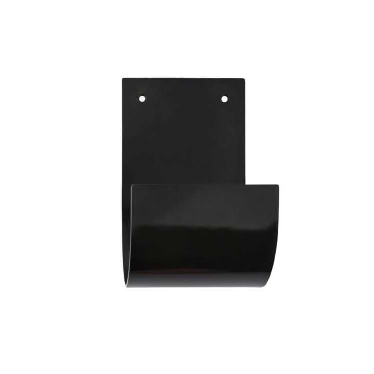 TOILET ROLL HOLDER SIMPLY METAL BLACK