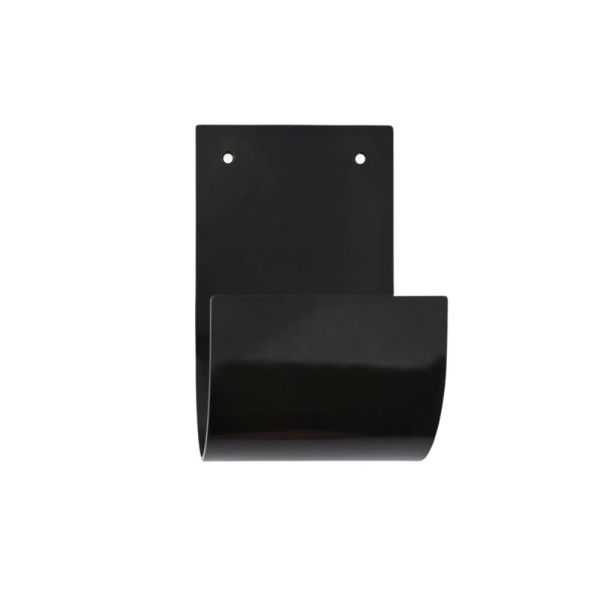TOILET ROLL HOLDER SIMPLY METAL BLACK
