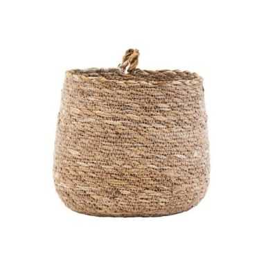 POT DE FLEUR A SUSPENSION JONC DE MER