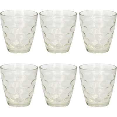 ENSEMBLE DE 6 VERRES 8,7X8,7X8,7 300 ML.TRANSPARENT 2