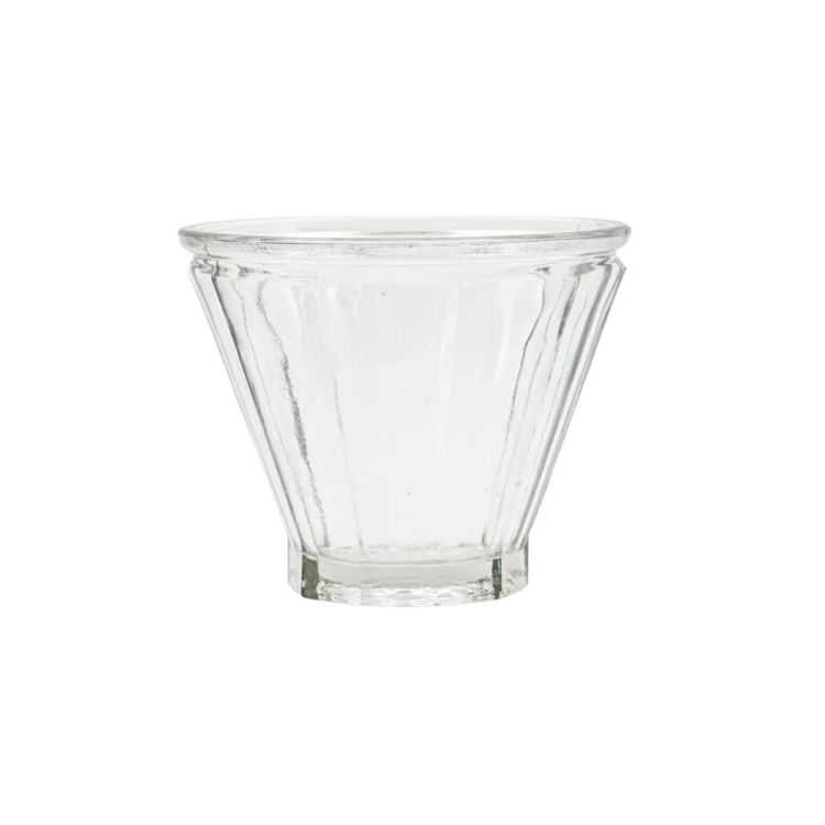 PORTE-BOUGIE A RECHAUD DIA 11.5 CM TRANSPARENT