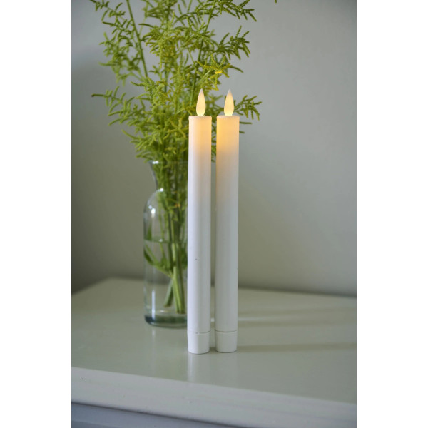 SET DE 2 BOUGIES LED RECHARGEABLES...