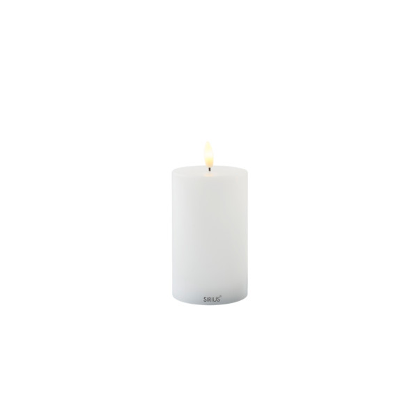 SET OF 2 SILLE LED CANDLESØ7,5XH12,5CM