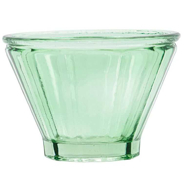 SUPORTE TEALIGHT 11,5 CM VERDE CLARO