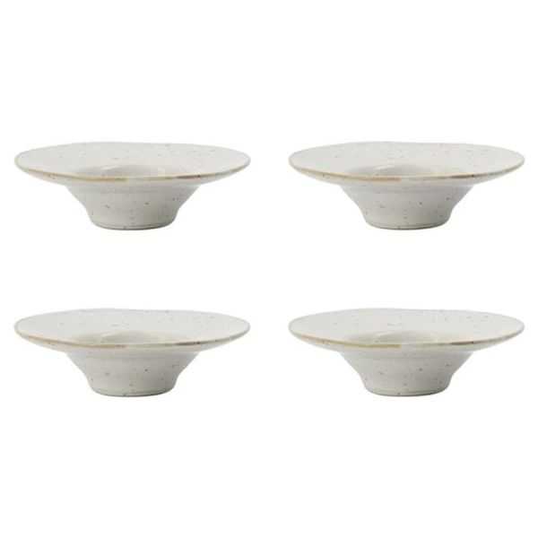COPO DE OVO PION BRANCO CINZA X4