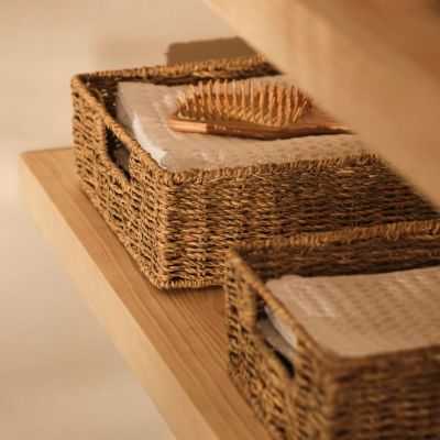 BOITES TOSSA 28X20CM ET 32X27XMFIBRES NATURELLES (X2) 2